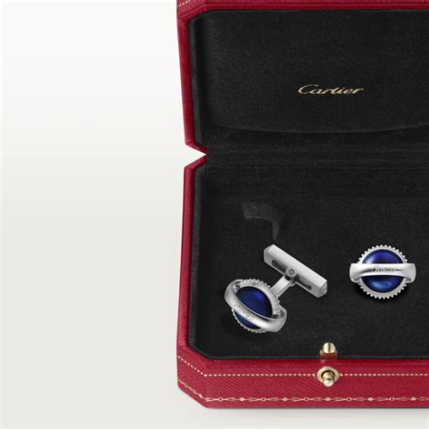 cartier ballon bleu cufflinks